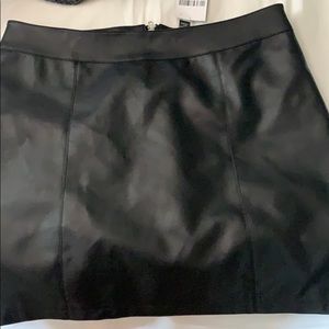 Forever 21 leather skirt brand new
